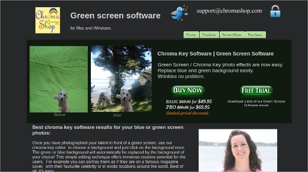 free green screen program for mac
